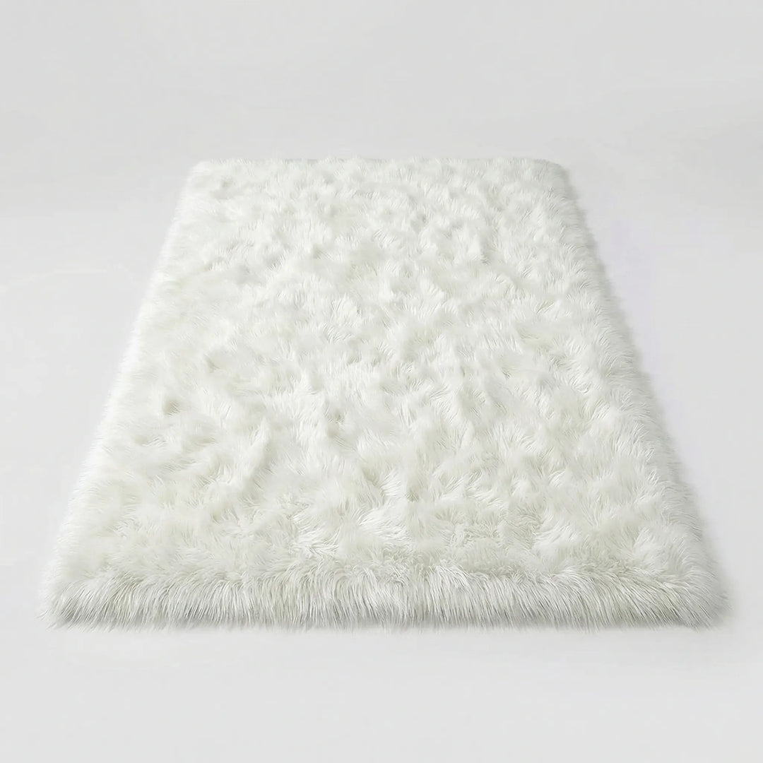 Luxurious soft plush floor covering, perfect for adding comfort to any living space.