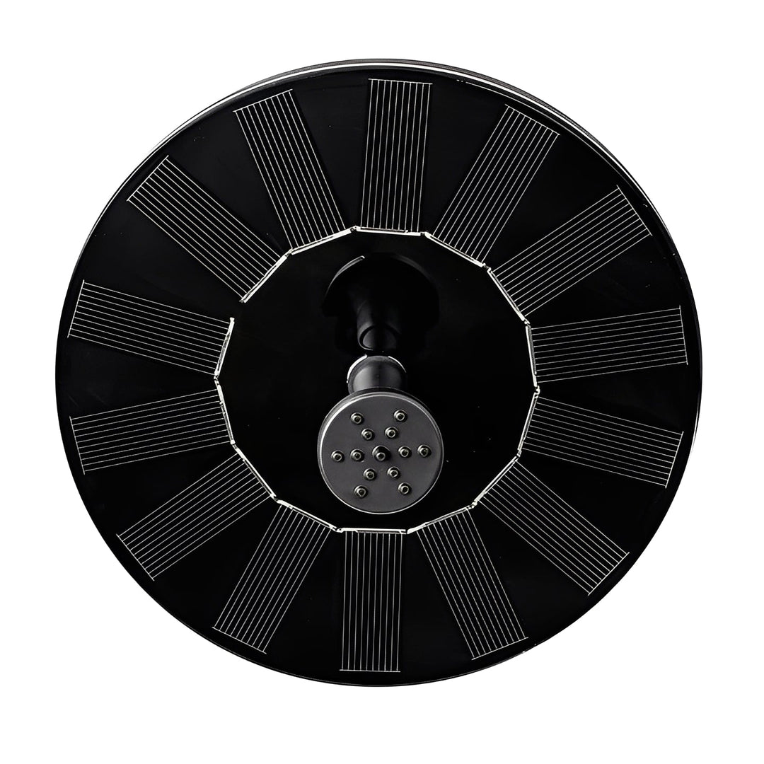 TavvitaImp008 solar floating fountain pump, perfect patio accent and garden decoration for backyard ponds.