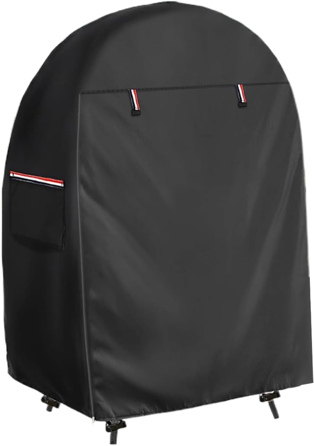 Patio egg chair protection: waterproof cover with double zipper for easy installation.
