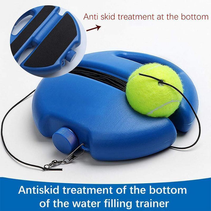 Compact Solo Tennis Practice Equipment, ideal for backyard or park training sessions