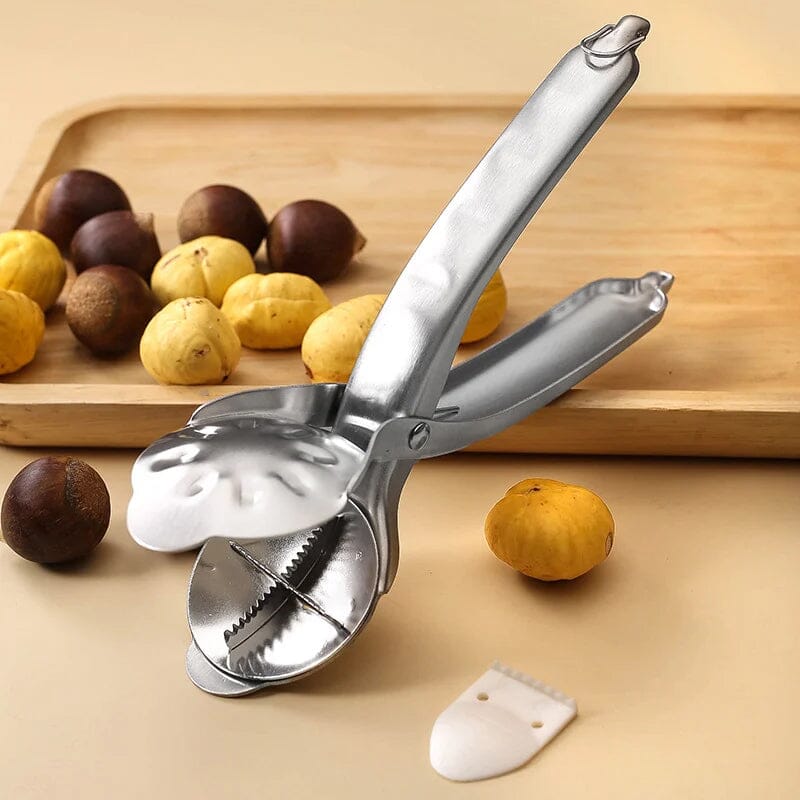 Stainless steel chestnut opener, a must-have kitchen tool for nut lovers