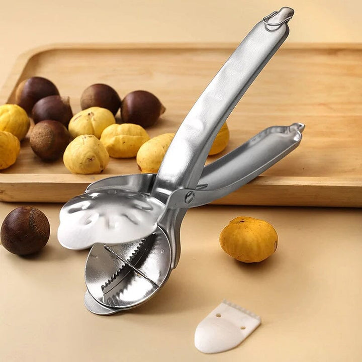 Stainless steel chestnut opener, a must-have kitchen tool for nut lovers