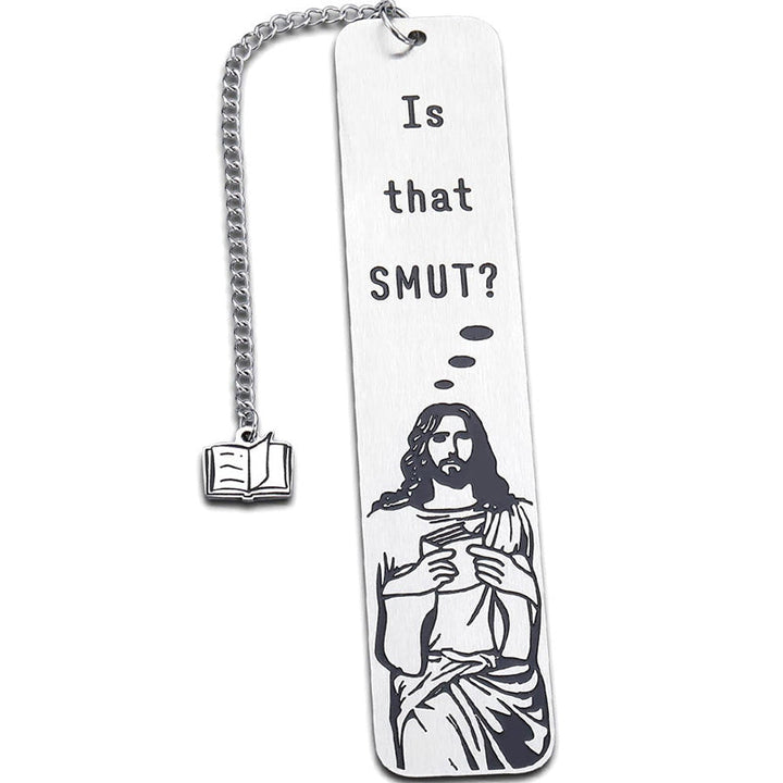 Stainless steel religious bookmark with a delicate 'Hope' engraving, inspirational item.
