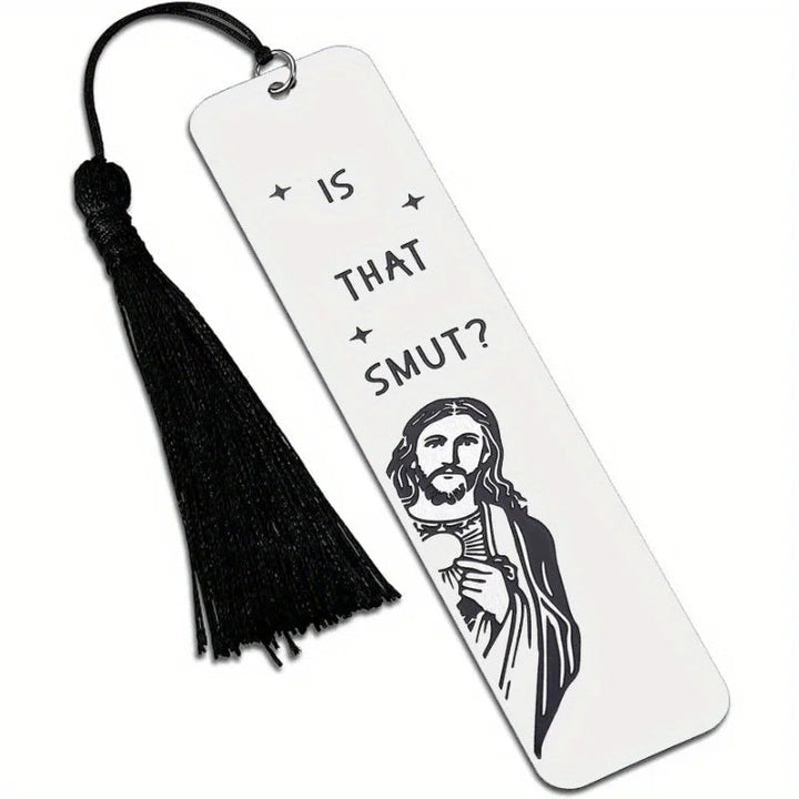 Gift for readers: stainless steel religious bookmark, a practical and meaningful book accessory.