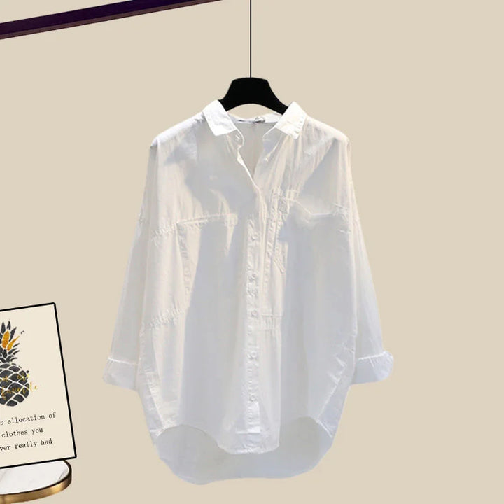 Marisa women's versatile 3-piece winter ensemble: chic cardigan, elegant top, and comfortable pants.