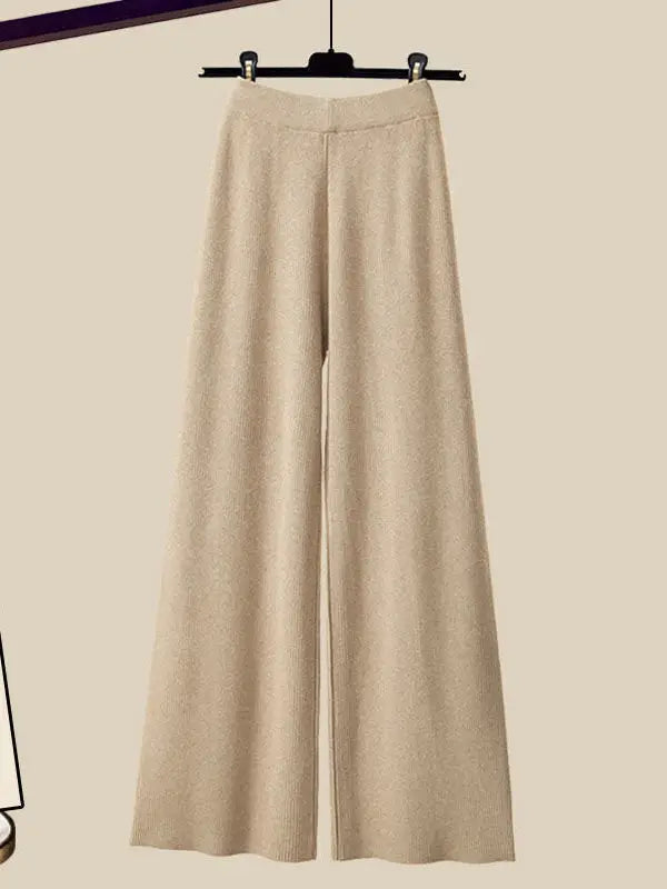 Elegant Marisa women's clothing: 3-piece winter ensemble with a long cardigan for chic daily wear.
