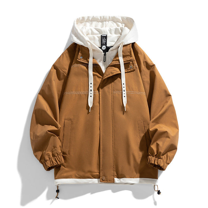 Stylish Men's Denver amber jacket offering warmth & modern appeal. Perfect casual outerwear for winter & autumn.