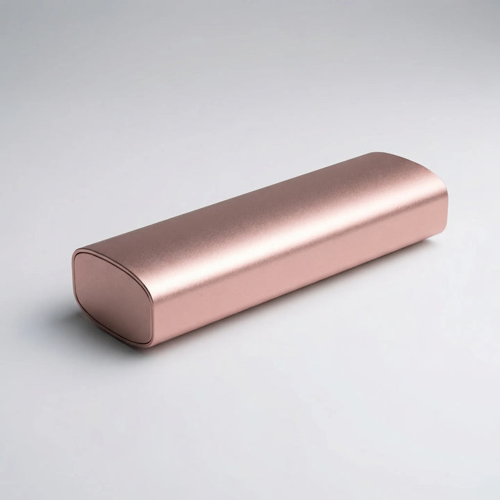 Weekly medication planner: a durable aluminum and wood pill organizer for health, wellness, and supplement management.