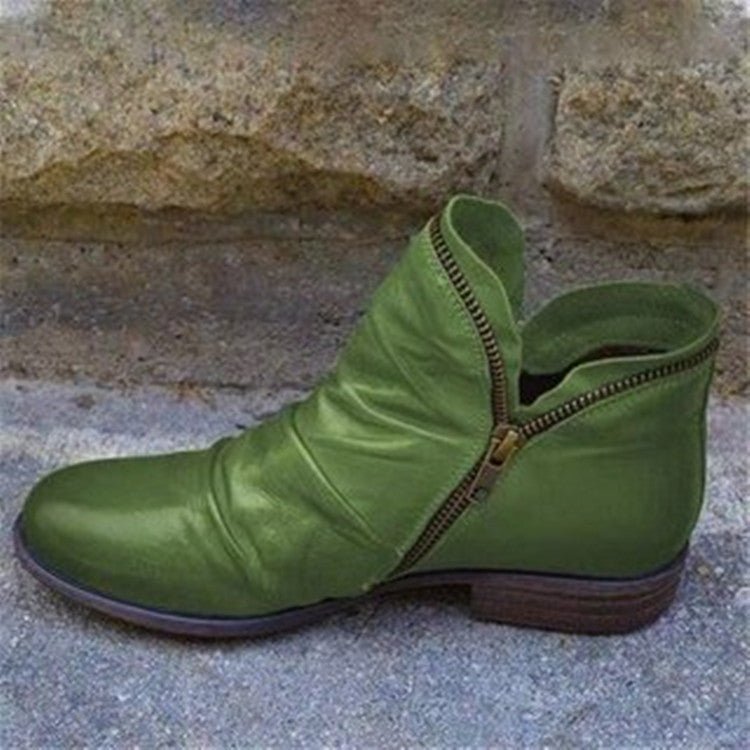 Chic women's autumn style ankle boots, designed for comfort and versatile everyday wear. Essential fall fashion.