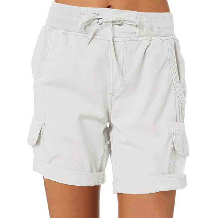 Versatile women's low-rise casual shorts, suitable for beach, city, and summer fun.