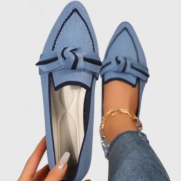 Stylish women's orthopedic loafers with arch support, perfect for everyday comfort.