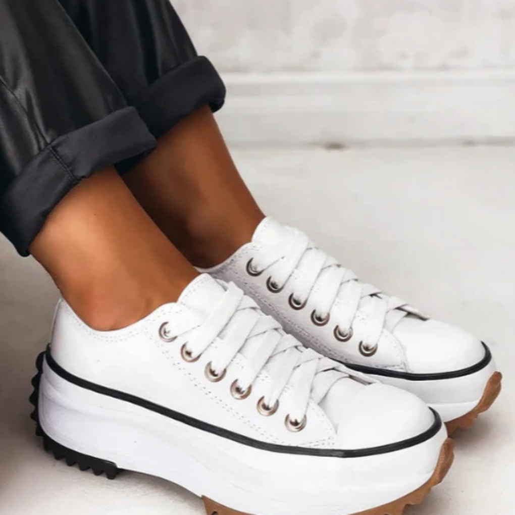 Supportive women's orthopedic platform slip-on shoes. Designed for maximum comfort & style in casual wear.