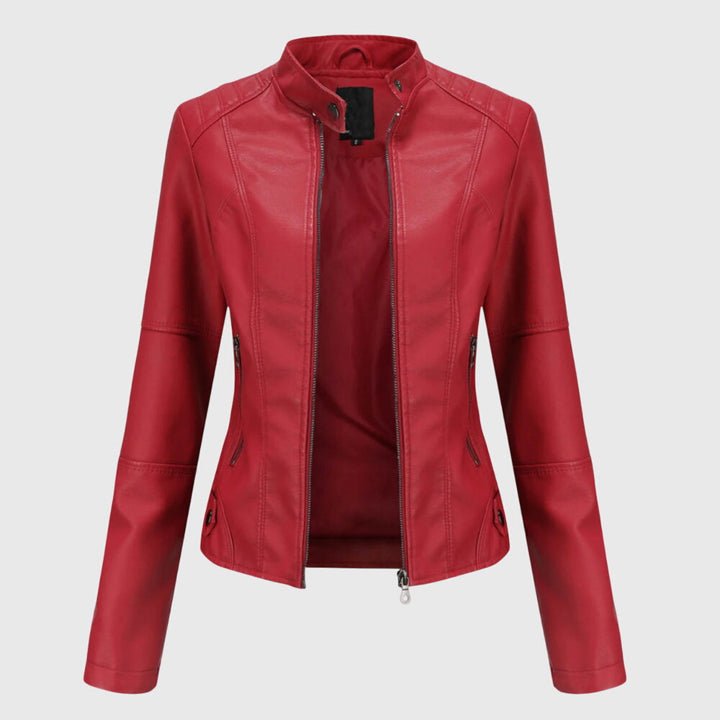 Versatile women's oversized collared shacket, perfect for casual layering. Stylish button-front fall/spring jacket.