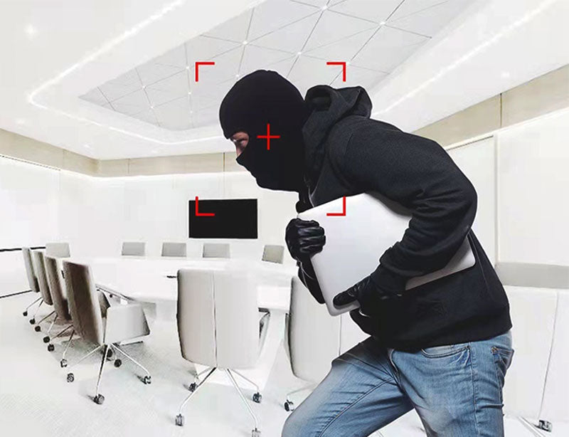 Miniature 1080P HD video recorder with night vision, audio, and motion detection capabilities.