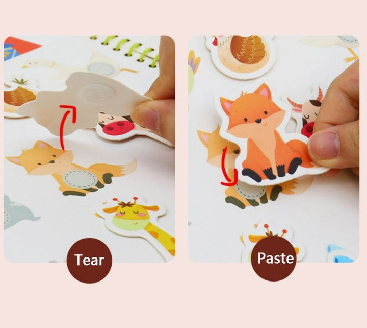 Durable and engaging Toddler Learning Busy Book, great for preschool and kindergarten readiness