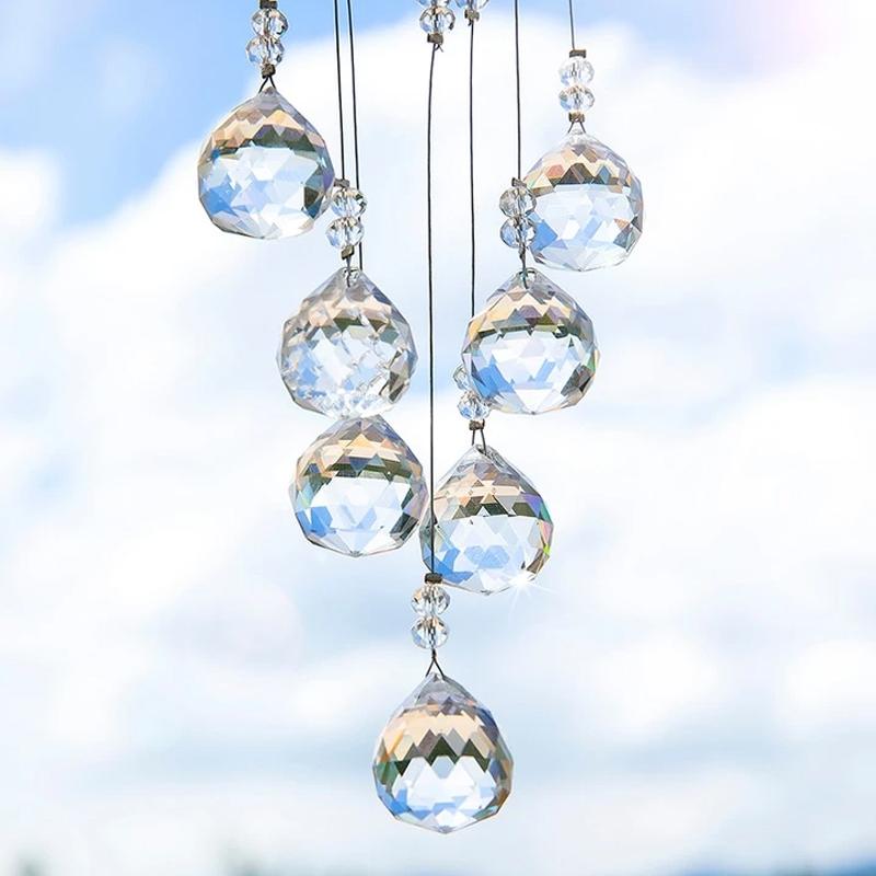Elegant Tree of Life crystal suncatcher, a beautiful addition to any window or home decor