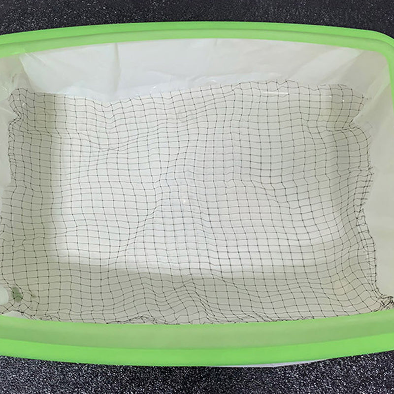 Collection of various colored reusable cat litter liner bags, offering choice for different cat litter and pet supplies.
