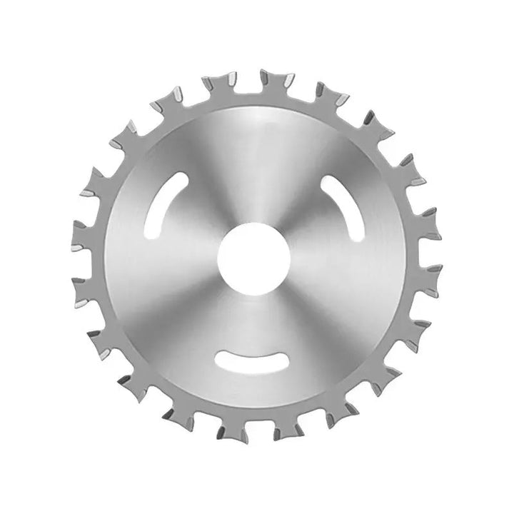 Universal woodworking saw blade twin pack, engineered with carbide for enhanced durability & speed