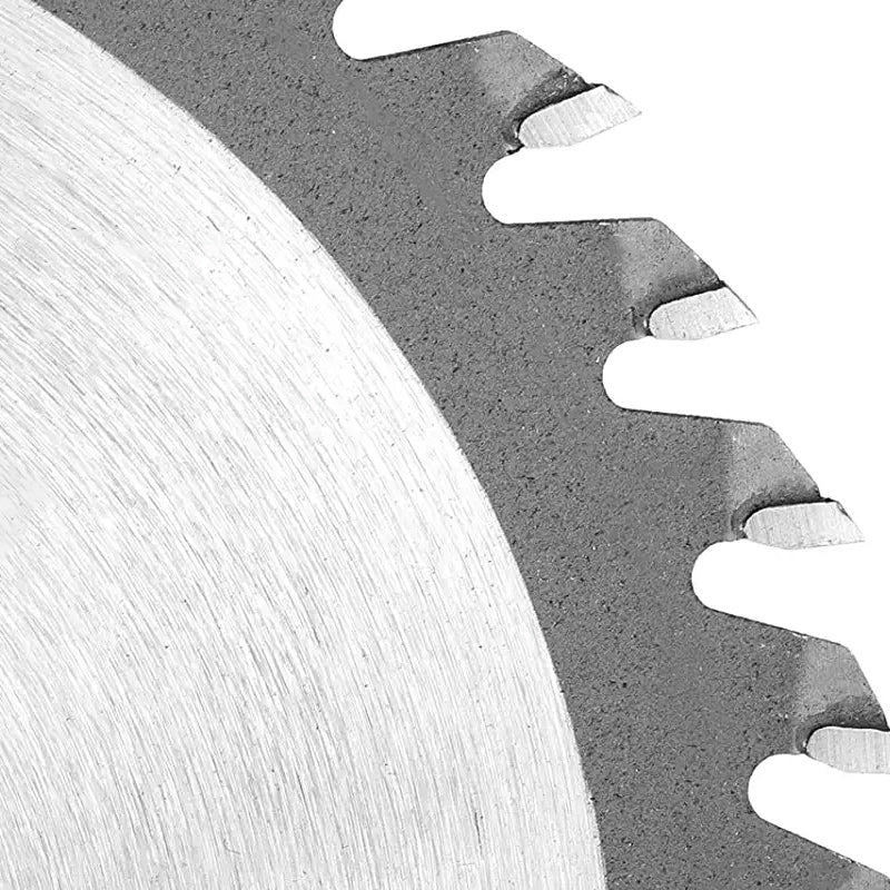 Set of two circular saw blades with carbide tips, designed for long-lasting performance & precision