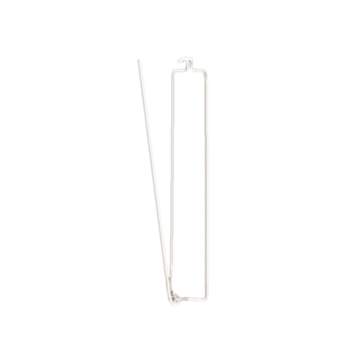 Convenient U-shaped metal skewers, making grilling chicken wings & sausages effortless and enjoyable