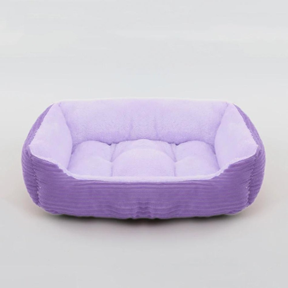 Luxury ultra soft dog bed, plush & calming. Non-slip, washable pet bed ensures cozy, comfortable rest & sleep.
