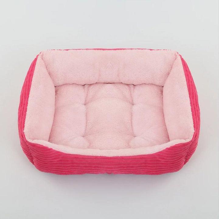 Softest dog bed, plush fabric & calming design. Washable, non-slip comfort. Essential pet furniture & supplies.