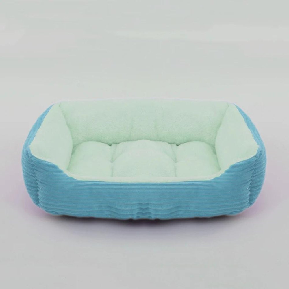 Calming pet bed: ultra soft plush, non-slip bottom. Provides cozy, comfortable rest. Essential dog accessory.