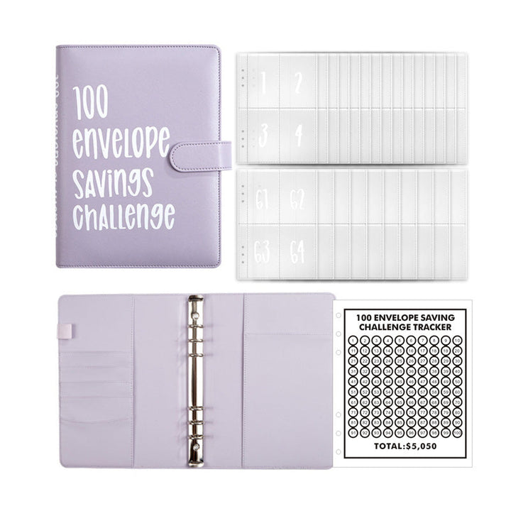 Using the 100 Envelopes Money Saving Challenge Kit to organize personal finances, savings