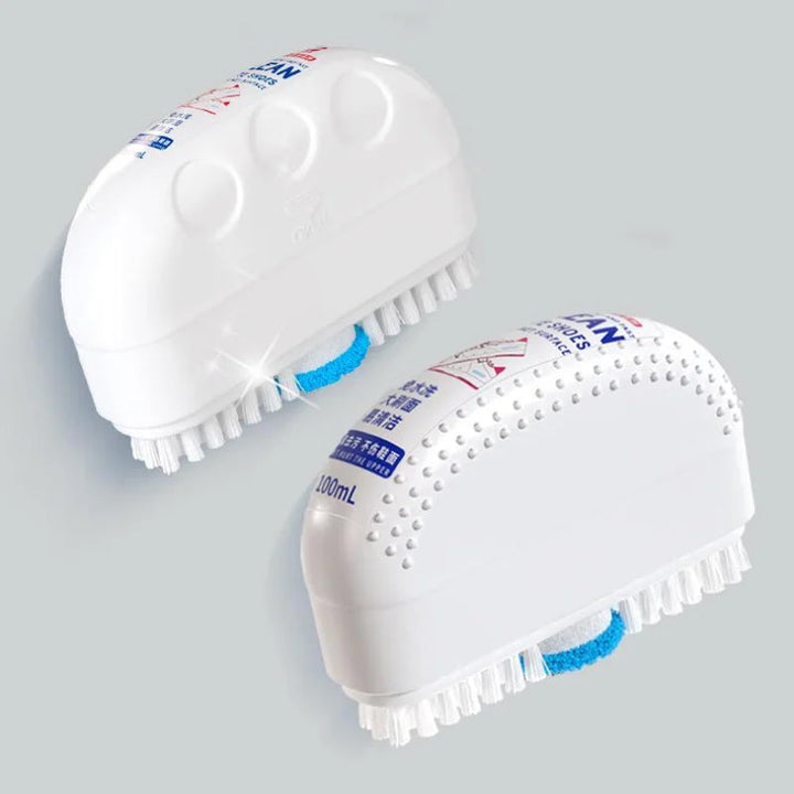Household essential: Unisex shoe cleaner brush with foam for general footwear maintenance