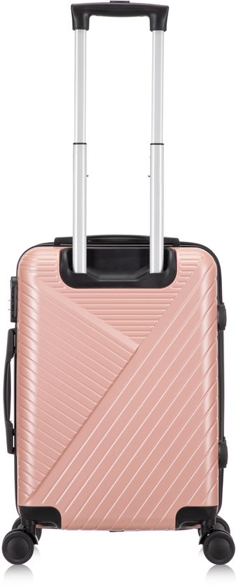 Unisex 2-piece hard shell spinner luggage set with TSA lock, lightweight and durable for easy travel.