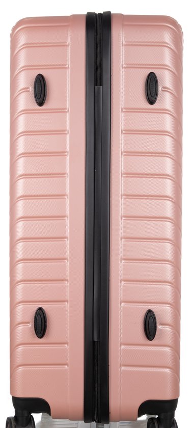 Ready-to-travel 2-piece hard shell suitcase set, durable & lightweight spinner luggage for any trip.