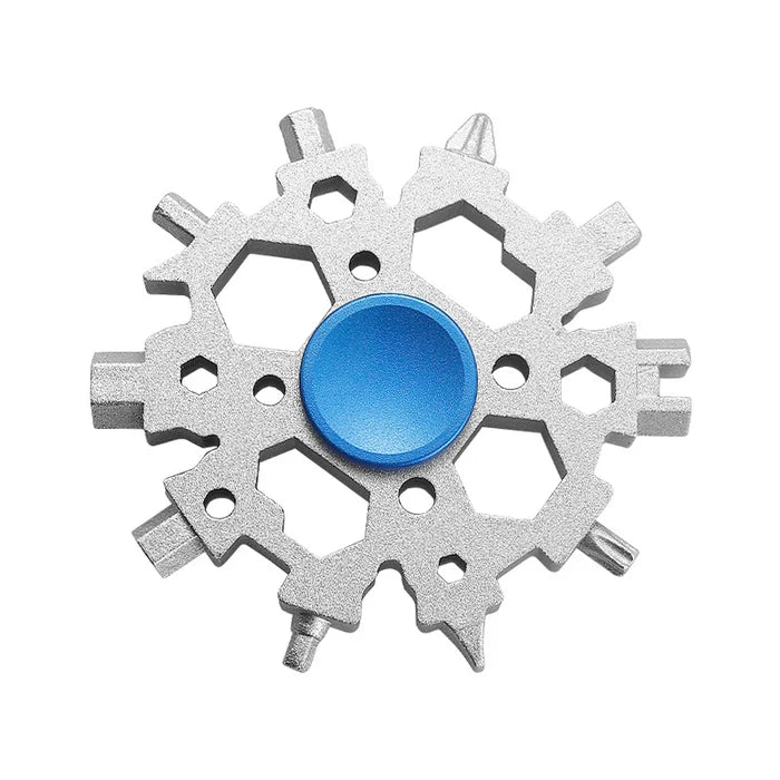 Snowflake multitool gadget, an essential and interesting tool for any outdoor or EDC kit