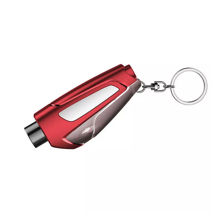 Black unisex 3-in-1 compact car emergency tool, a vital piece of survival gear for vehicle safety.
