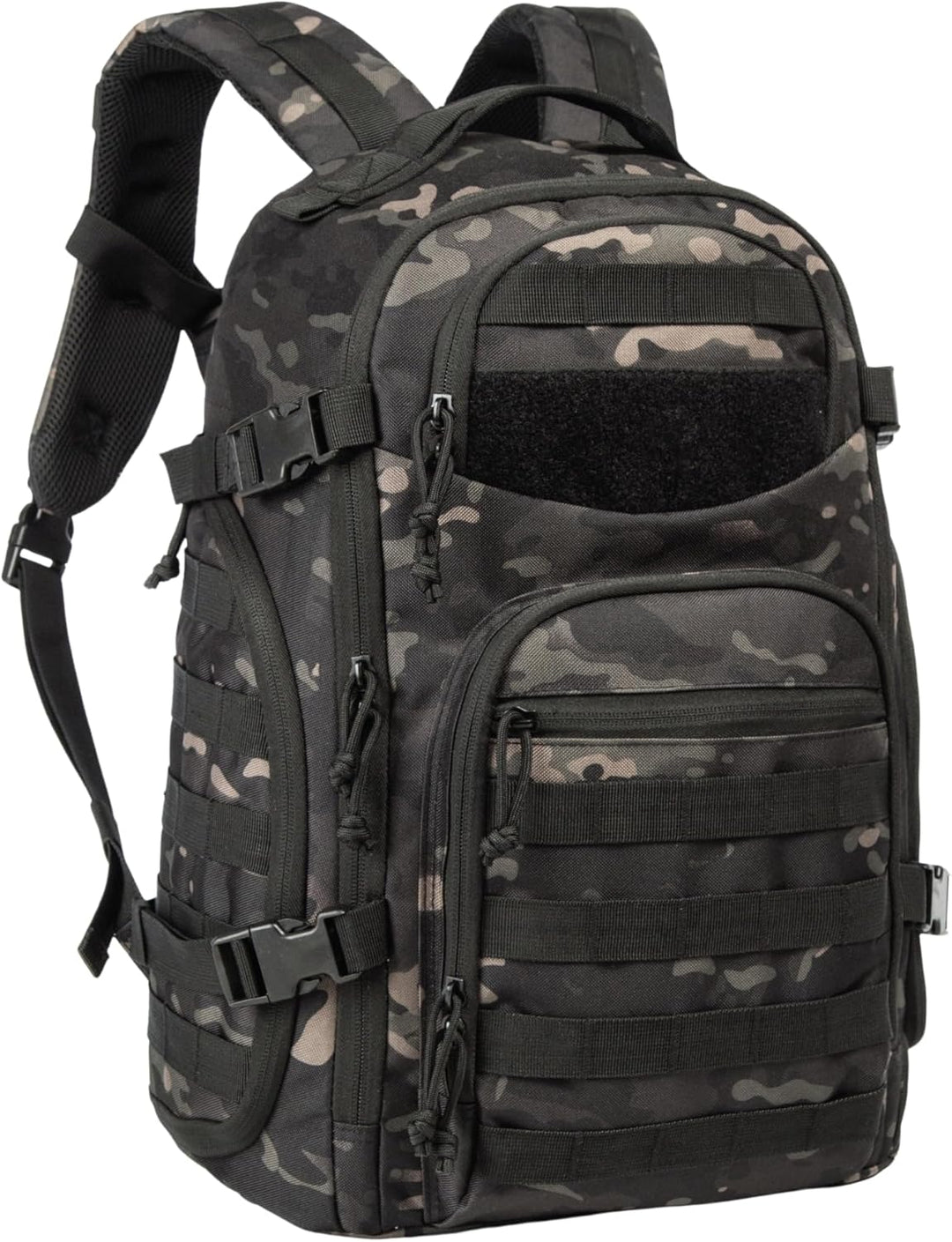 Unisex 35L tactical outdoor backpack with Molle system, perfect for hiking, travel, and adventure gear.