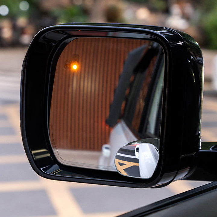 Vehicle safety accessory: HD 360° wide angle blind spot mirror