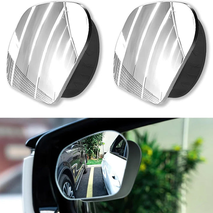 Unisex blind spot mirror, 360° wide view, universal car accessory