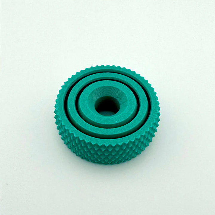 Unisex 3D Concentric Ring Fidget Ball, a durable and engaging 3D printed gadget