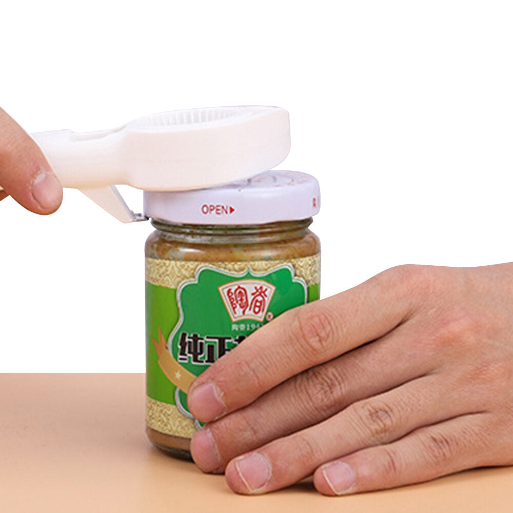Ergonomic 4-in-1 jar & bottle opener, a handy tool for home bar and party supplies