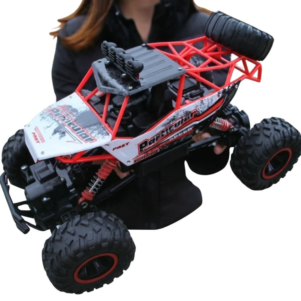 Powerful 4x4 RC monster truck, an all-terrain remote control car for thrilling off-road racing & outdoor hobby.