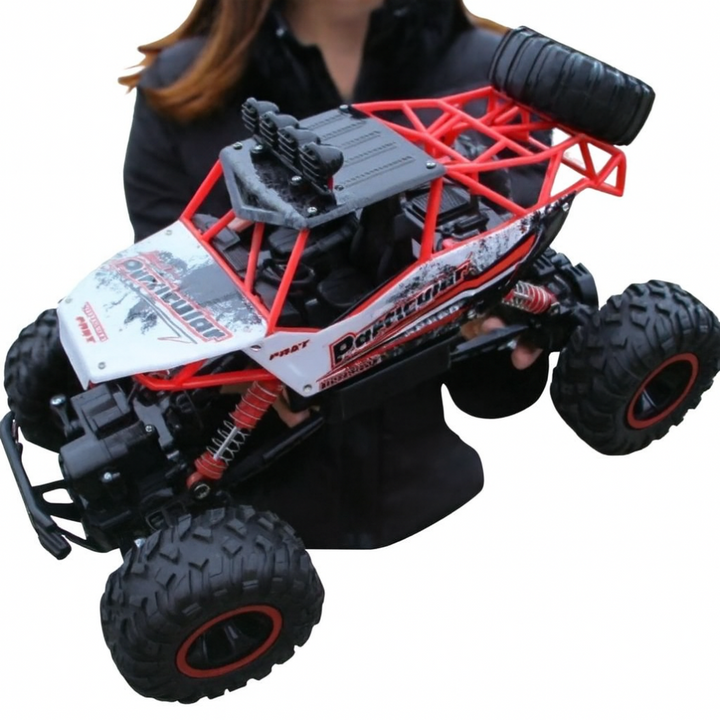 Powerful 4x4 RC monster truck, an all-terrain remote control car for thrilling off-road racing & outdoor hobby.