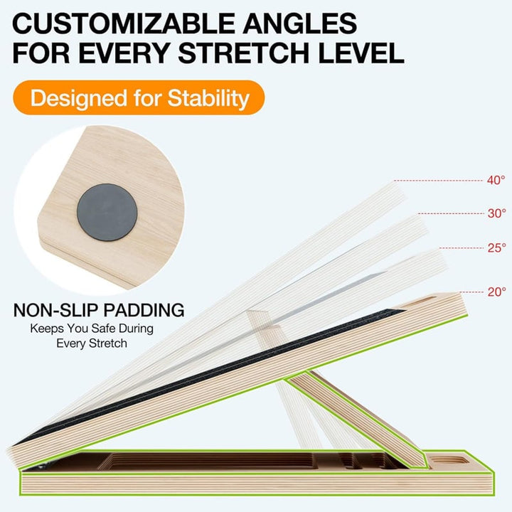Rehabilitation equipment: Adjustable balance and slant board, safe & effective for recovery