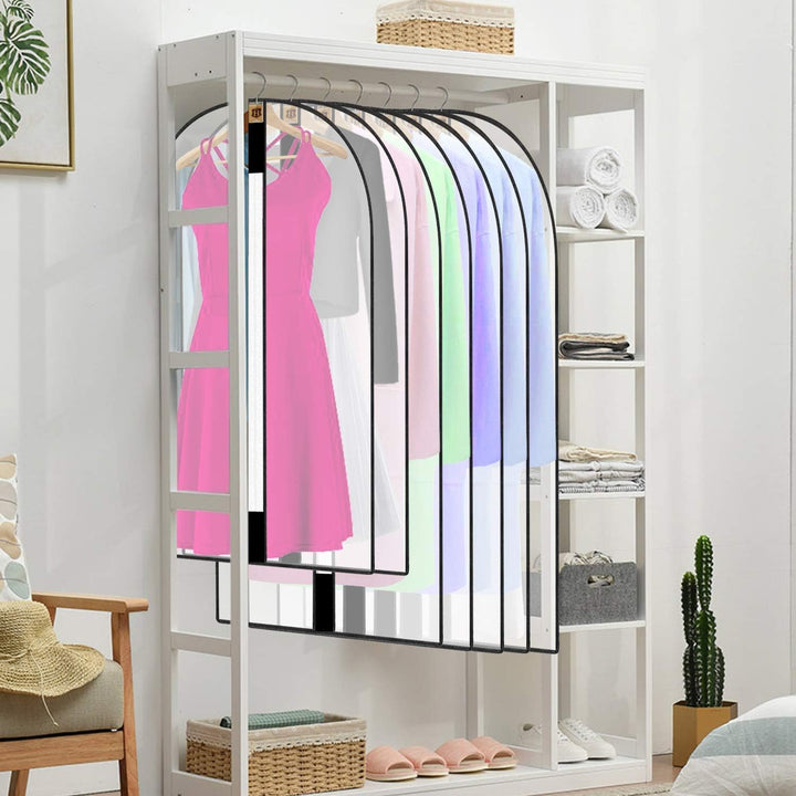 Durable 71-inch gown & suit storage bag. Extra-long for optimal clothing protection & organization.