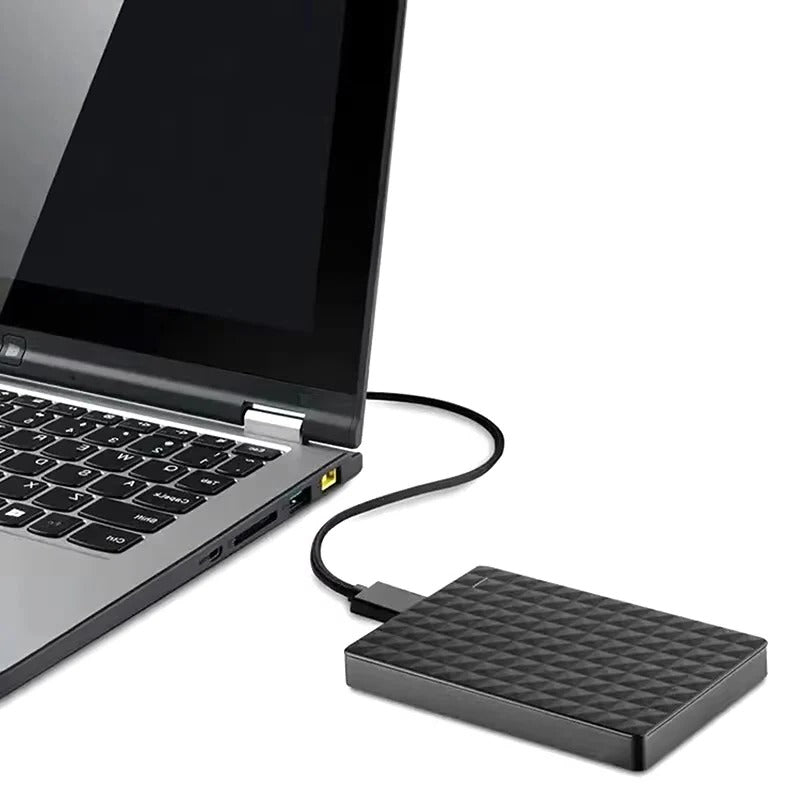 High-capacity 8TB portable hard drive, perfect for secure data backup & storage. Features plug & play USB 3.0.