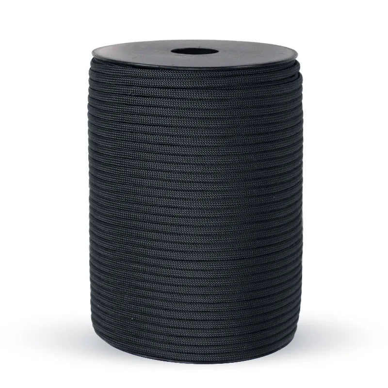 Unisex 9-strand 550 survival paracord rope for outdoor gear, camping, hiking, and utility.