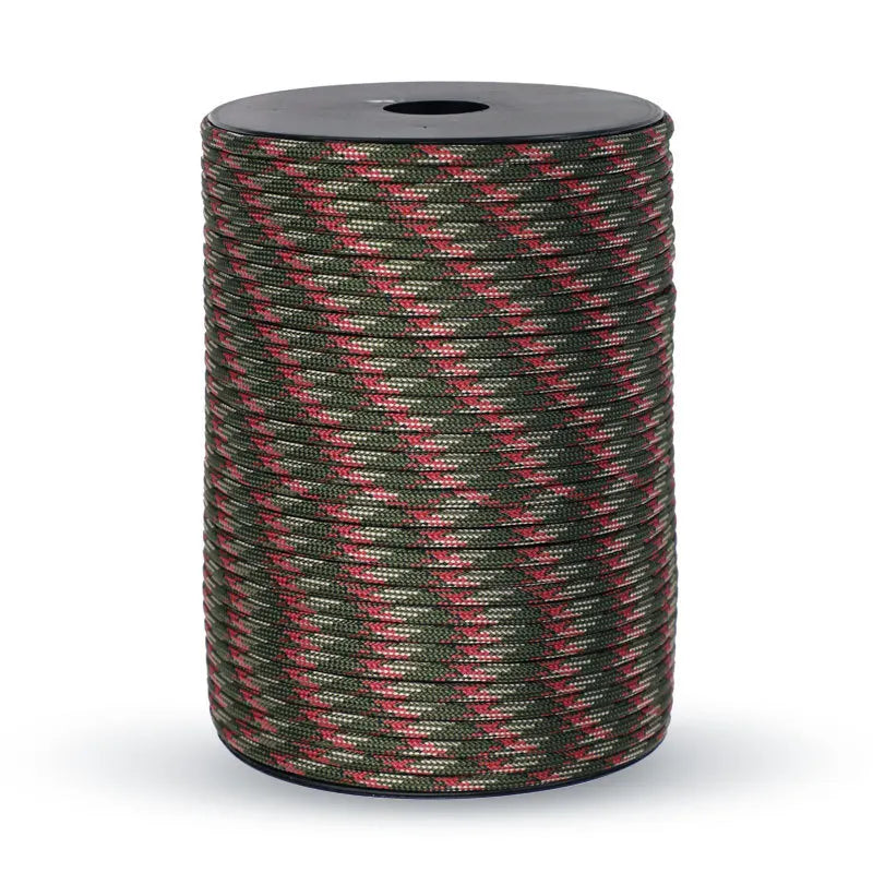 Reliable 9-strand 550 survival paracord for emergency kits, outdoor gear, and critical camping needs.