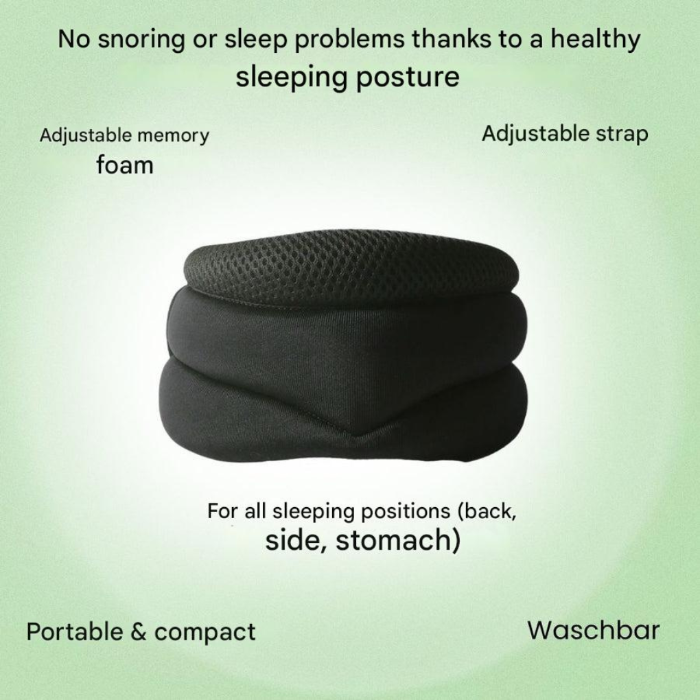 Comfortable unisex neck support for daily wear, promoting neck health and stability.