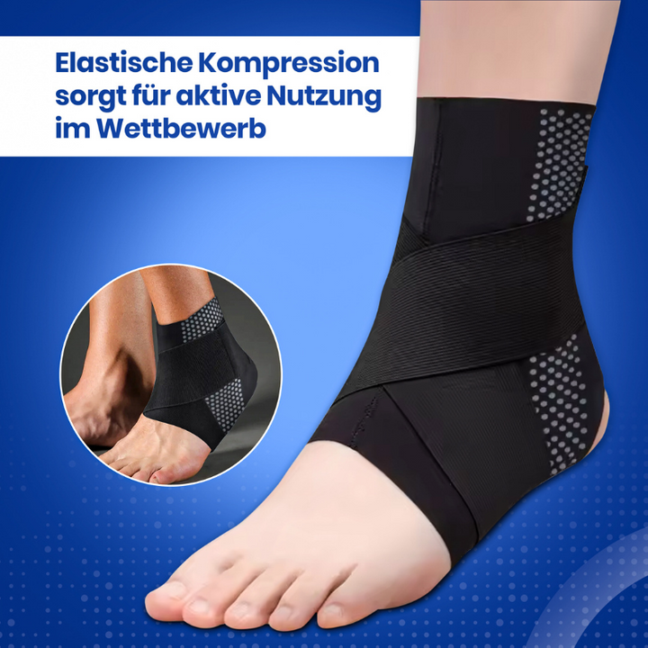 Athletic ankle stabilizer for sports. Unisex design for football & soccer players.