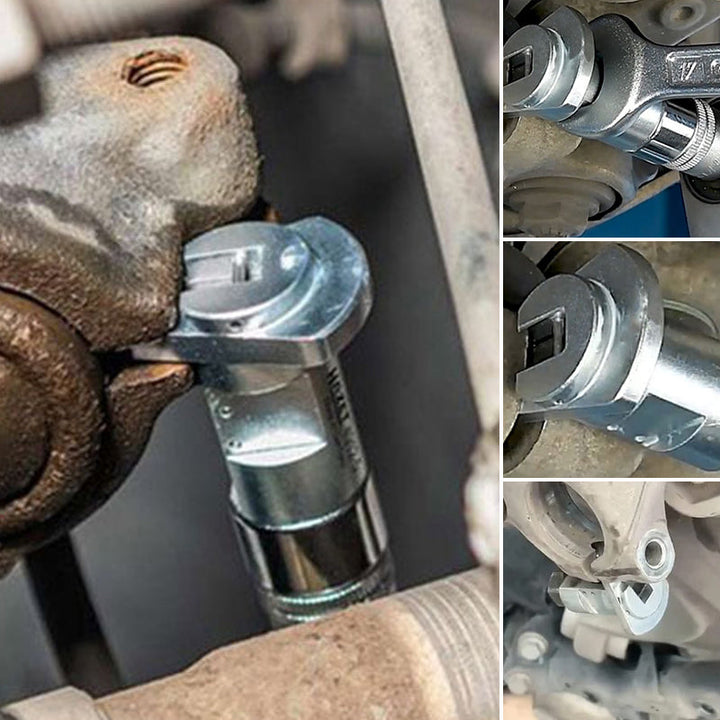 Compact strut spreader tool, essential for any automotive technician's kit