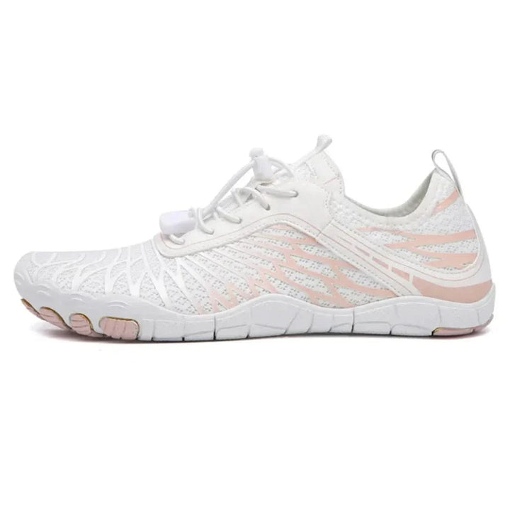 Athletic barefoot shoes for men & women, designed for natural walking, flexibility, and improved posture.