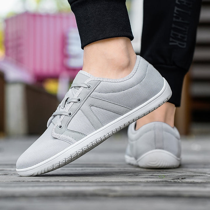 Natural comfort barefoot walking shoes for men & women. Flexible sole, minimalist design, everyday use.